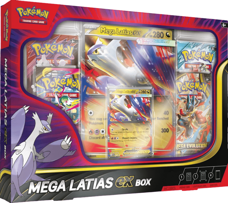 Pokemon Mega Latias EX Collection Box premium collectible