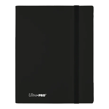 Ultra Pro 9 Pocket Binder Eclipse - Jet Black premium collectible
