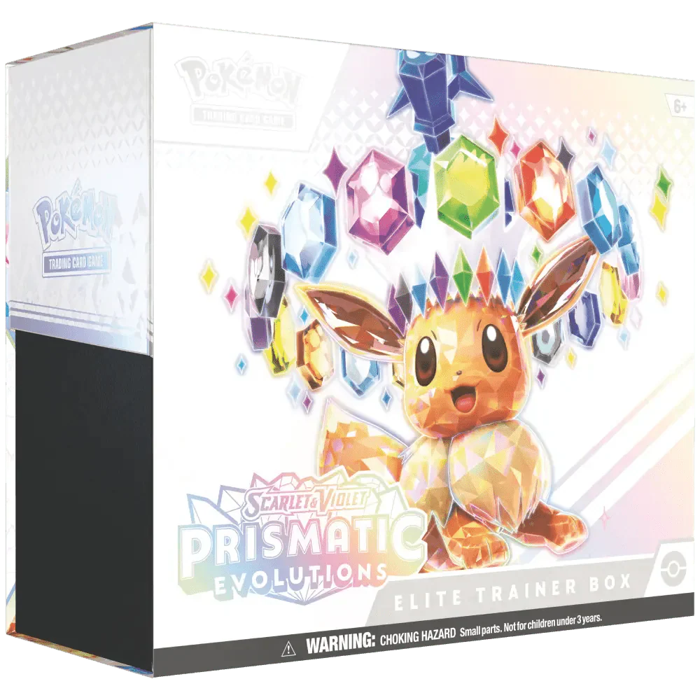 Pokemon Prismatic Evolution Elite Trainer Box (Ripped Seal) premium collectible
