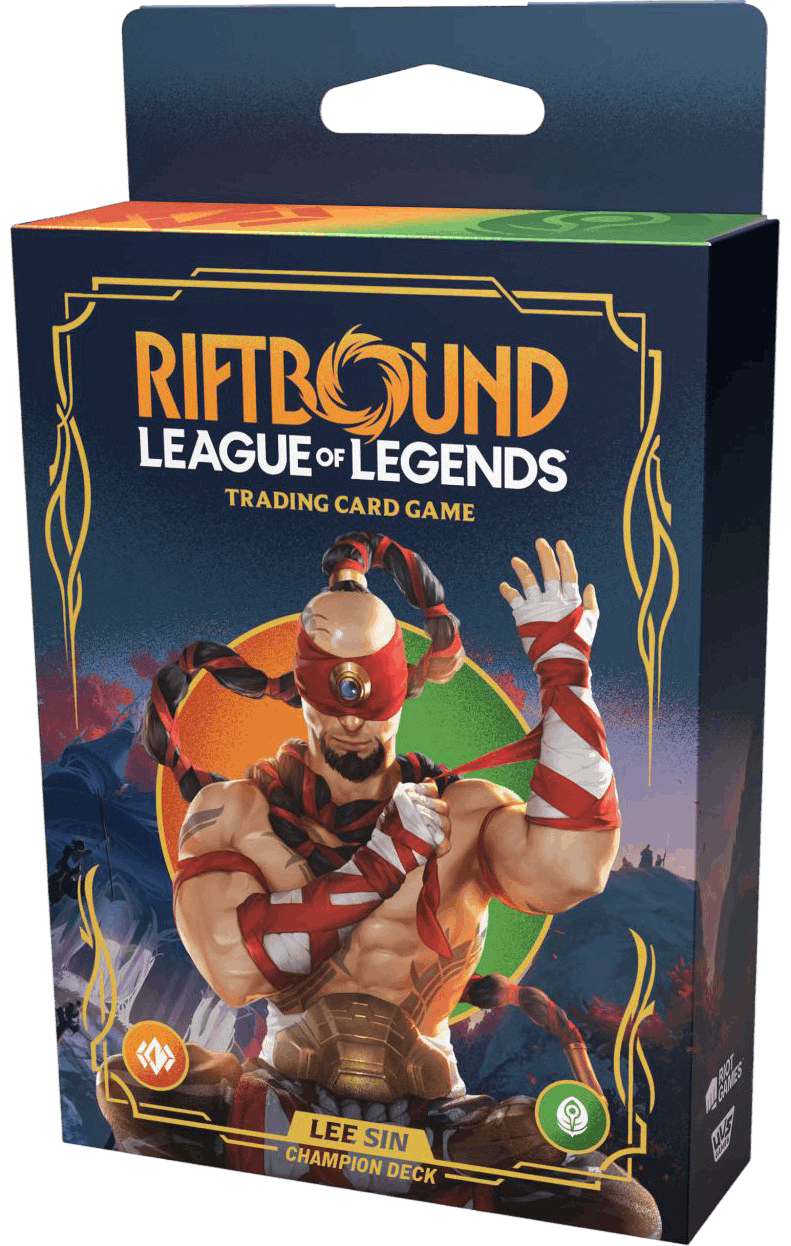 Riftbound: League of Legends TCG - Set 01 - Origins Champion Deck: Lee Sin premium collectible