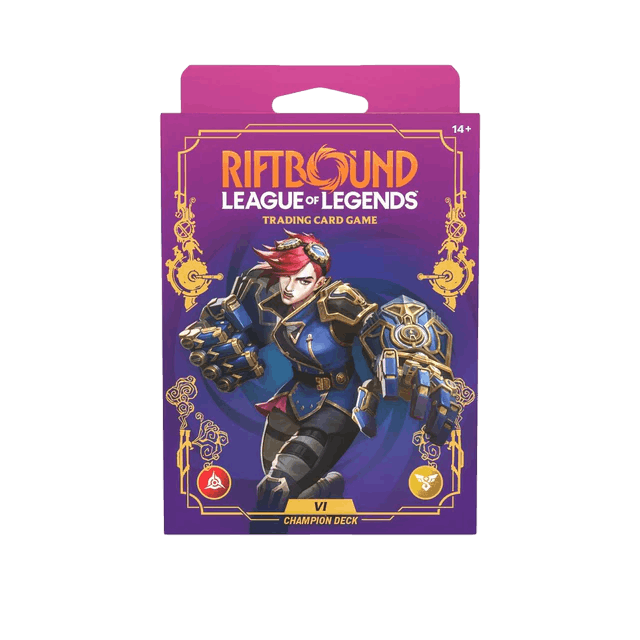 Riftbound: League of Legends TCG - Set 03 - Unleashed Champion Deck: Vi premium collectible