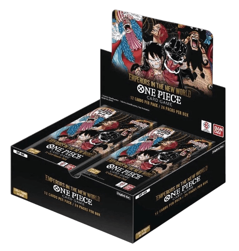 One Piece Trading Card Game - OP-09 Emperors In The New World - English Booster Box premium collectible